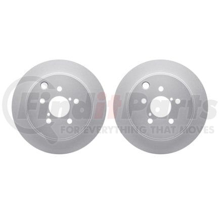 4002-13016 by DYNAMIC FRICTION COMPANY - Brake Rotors - GEOSPEC Coated