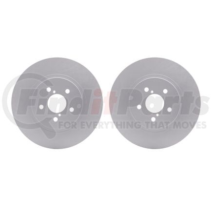 4002-13023 by DYNAMIC FRICTION COMPANY - Brake Rotors - GEOSPEC Coated