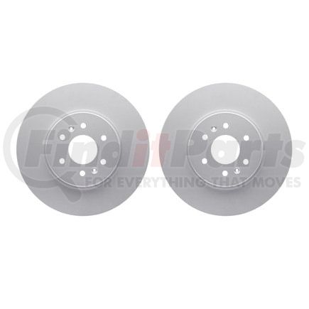 Dynamic Friction Company 4002-21019 Disc Brake Rotor Set Brake Rotors - GEOSPEC Coated