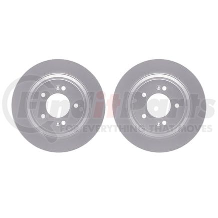 4002-21026 by DYNAMIC FRICTION COMPANY - Brake Rotors - GEOSPEC Coated