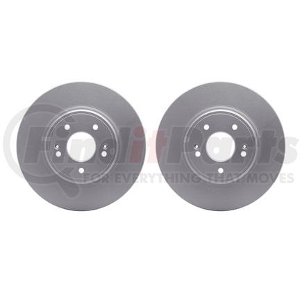 Dynamic Friction Company 4002-21030 Disc Brake Rotor Set Brake Rotors - GEOSPEC Coated
