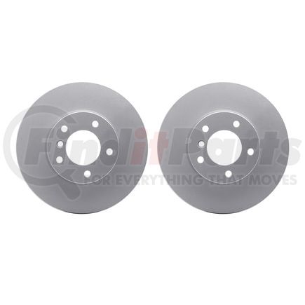 4002-31046 by DYNAMIC FRICTION COMPANY - Brake Rotors - GEOSPEC Coated