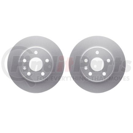 4002-45007 by DYNAMIC FRICTION COMPANY - Brake Rotors - GEOSPEC Coated