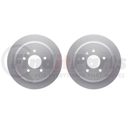 4002-46003 by DYNAMIC FRICTION COMPANY - Brake Rotors - GEOSPEC Coated