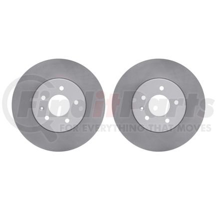 4002-46022 by DYNAMIC FRICTION COMPANY - Brake Rotors - GEOSPEC Coated