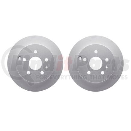 4002-48036 by DYNAMIC FRICTION COMPANY - Brake Rotors - GEOSPEC Coated