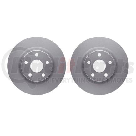 4002-52012 by DYNAMIC FRICTION COMPANY - Brake Rotors - GEOSPEC Coated