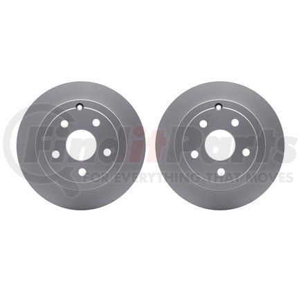 4002-52009 by DYNAMIC FRICTION COMPANY - Brake Rotors - GEOSPEC Coated