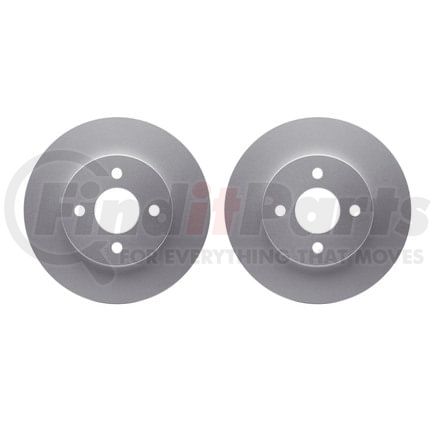 4002-53001 by DYNAMIC FRICTION COMPANY - Brake Rotors - GEOSPEC Coated