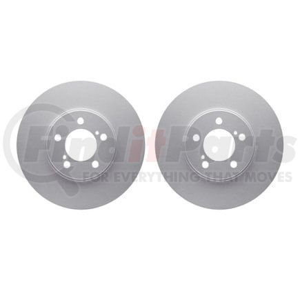 4002-54011 by DYNAMIC FRICTION COMPANY - Brake Rotors - GEOSPEC Coated