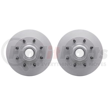 4002-54069 by DYNAMIC FRICTION COMPANY - Brake Rotors - GEOSPEC Coated