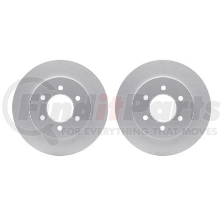 4002-54107 by DYNAMIC FRICTION COMPANY - Brake Rotors - GEOSPEC Coated