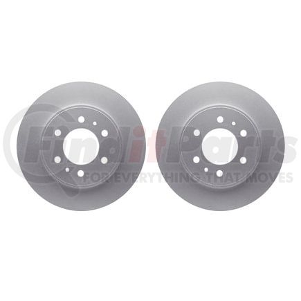 4002-54132 by DYNAMIC FRICTION COMPANY - Brake Rotors - GEOSPEC Coated