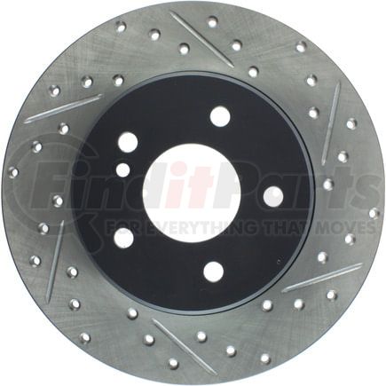 127.35034L by STOPTECH - StopTech Sport Drilled & Slotted Brake Rotor; Rear Left