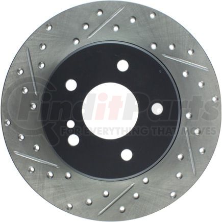 127.35034R by STOPTECH - StopTech Sport Drilled & Slotted Brake Rotor; Rear Right