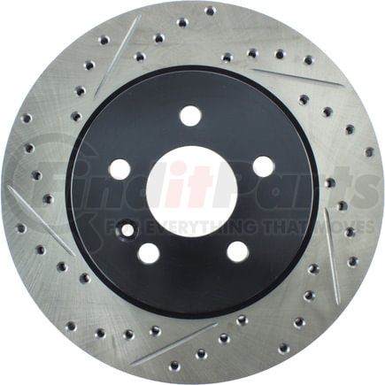127.35036R by STOPTECH - StopTech Sport Drilled & Slotted Brake Rotor; Front Right