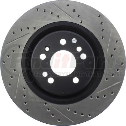 127.35042L by STOPTECH - StopTech Sport Drilled & Slotted Brake Rotor; Front Left