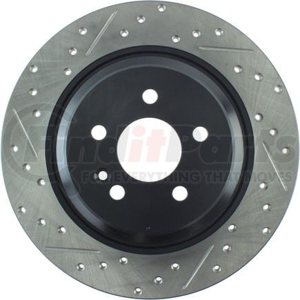 StopTech 127.35043R Disc Brake Rotor StopTech Sport Drilled & Slotted Brake Rotor; Rear Right