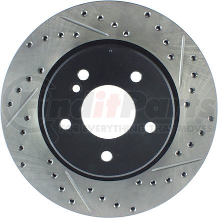 127.35048L by STOPTECH - StopTech Sport Drilled & Slotted Brake Rotor; Rear Left