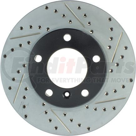 StopTech 127.35056L Disc Brake Rotor StopTech Sport Drilled & Slotted Brake Rotor; Front Left