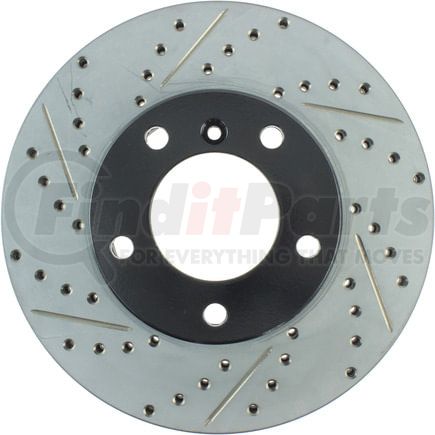 StopTech 127.35056R Disc Brake Rotor StopTech Sport Drilled & Slotted Brake Rotor; Front Right