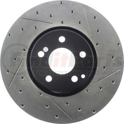 127.35069L by STOPTECH - StopTech Sport Drilled & Slotted Brake Rotor; Front Left