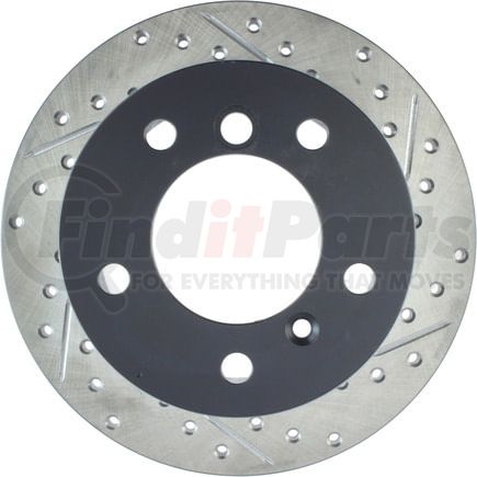 127.35070L by STOPTECH - StopTech Sport Drilled & Slotted Brake Rotor; Rear Left