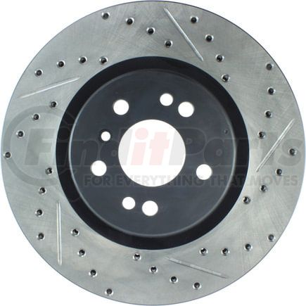 127.35089L by STOPTECH - StopTech Sport Drilled & Slotted Brake Rotor; Front Left