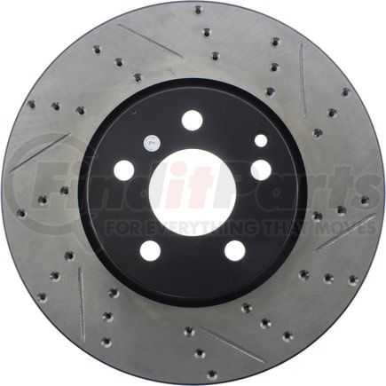 127.35110L by STOPTECH - StopTech Sport Drilled & Slotted Brake Rotor; Front Left