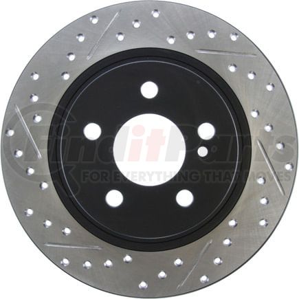 StopTech 127.35112R Disc Brake Rotor StopTech Sport Drilled & Slotted Brake Rotor; Rear Right