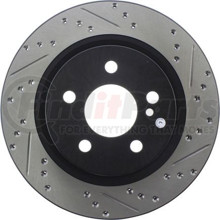 127.35115L by STOPTECH - StopTech Sport Drilled & Slotted Brake Rotor; Rear Left