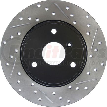 StopTech 127.35116L Disc Brake Rotor StopTech Sport Drilled & Slotted Brake Rotor; Front Left