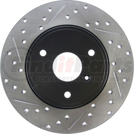 127.35116R by STOPTECH - StopTech Sport Drilled & Slotted Brake Rotor; Front Right