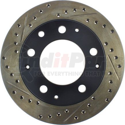 127.37002R by STOPTECH - Sport Drilled & Slotted Brake Rotor, Rear Right