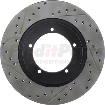 127.37020CR by STOPTECH - StopTech Sport Cryo Drilled & Slotted Brake Rotor; Front Right