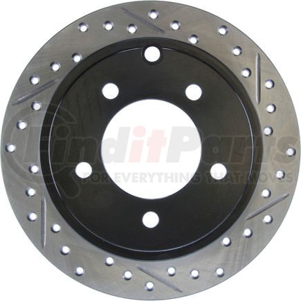 127.63066L by STOPTECH - StopTech Sport Drilled & Slotted Brake Rotor; Front and Rear Left