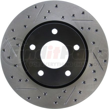 127.63068R by STOPTECH - StopTech Sport Drilled & Slotted Brake Rotor; Front Right