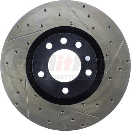 127.37056CL by STOPTECH - StopTech Sport Cryo Drilled & Slotted Brake Rotor; Front Left