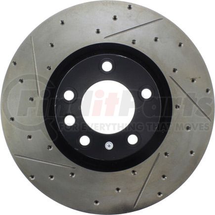 127.37056R by STOPTECH - StopTech Sport Drilled & Slotted Brake Rotor; Front Right