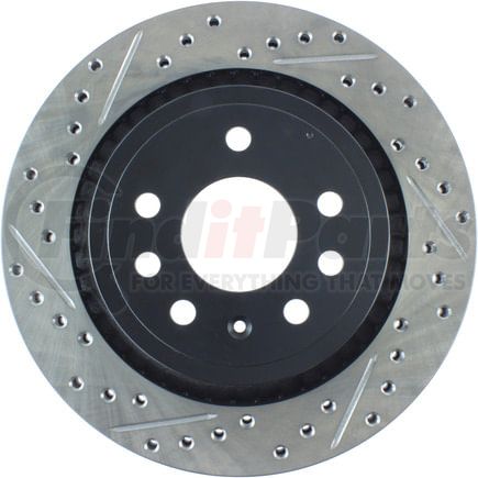 127.38019R by STOPTECH - StopTech Sport Drilled & Slotted Brake Rotor; Rear Right