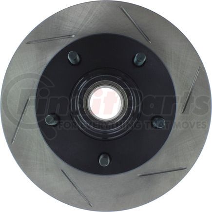 126.65001SL by STOPTECH - Sport Slotted Brake Rotor, Front Left