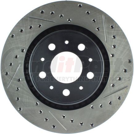 127.39023CL by STOPTECH - StopTech Sport Cryo Drilled & Slotted Brake Rotor; Front Left