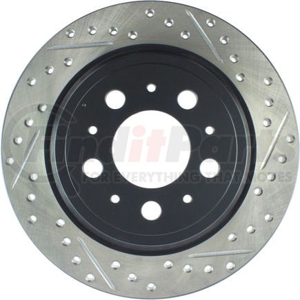 127.39025L by STOPTECH - StopTech Sport Drilled & Slotted Brake Rotor; Rear Left
