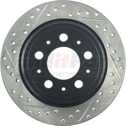 127.39025R by STOPTECH - StopTech Sport Drilled & Slotted Brake Rotor; Rear Right