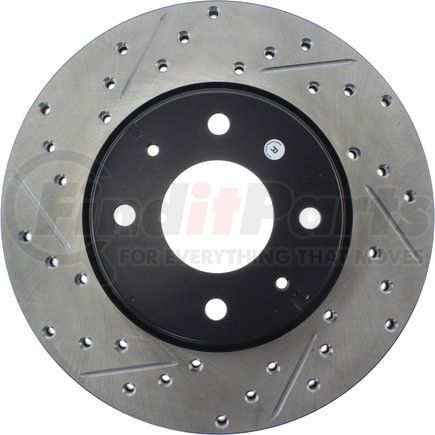 127.39027CR by STOPTECH - StopTech Sport Cryo Drilled & Slotted Brake Rotor; Front Right