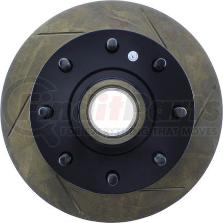 126.65022SL by STOPTECH - Sport Slotted Brake Rotor, Front Left