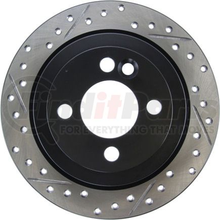 127.34094R by STOPTECH - StopTech Sport Drilled & Slotted Brake Rotor; Rear Right