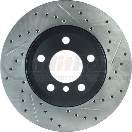 127.34095CL by STOPTECH - StopTech Sport Cryo Drilled & Slotted Brake Rotor; Rear Left