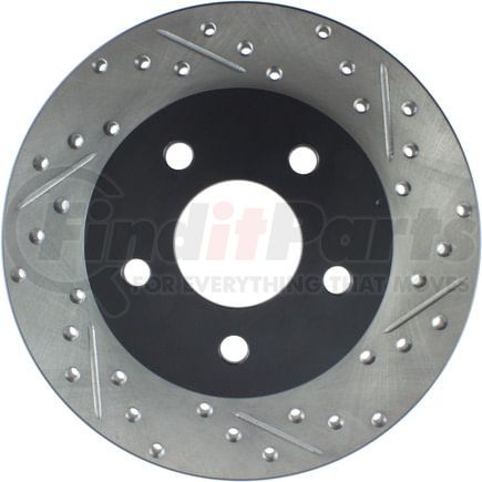 127.62079L by STOPTECH - StopTech Sport Drilled & Slotted Brake Rotor; Rear Left