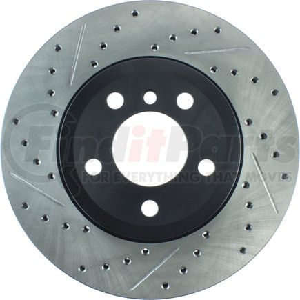 127.34095R by STOPTECH - StopTech Sport Drilled & Slotted Brake Rotor; Rear Right